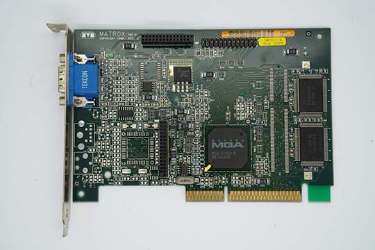 Matrox 迈创 G100 4MB显示卡G+-PROA-48F-20（MGA-G100A-E芯片）